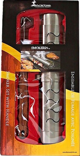 Montana Grilling Gear Smokerin Flameless BBQ Grill Smoker Set